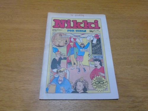 Nikki for girls comic issue - for,