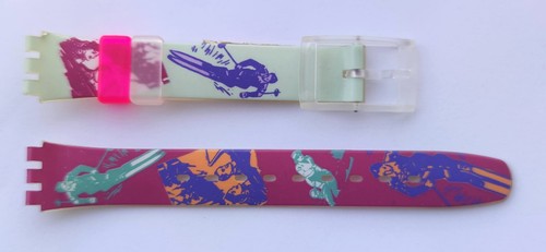 Swatch strap lady - ski, slope