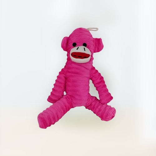 Pink sock monkey - pink,