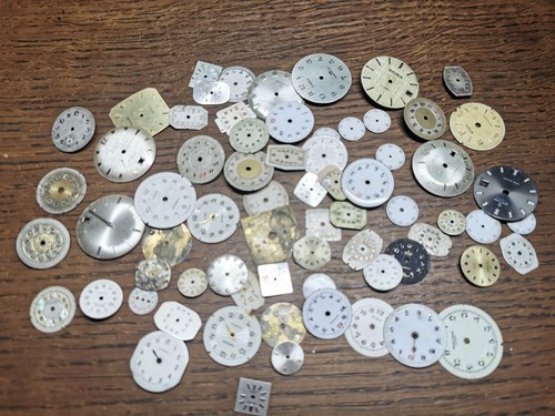 Watch dials used - dials,, various
