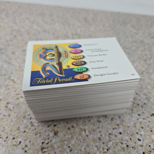 Trivial pursuit 20th - trivial,