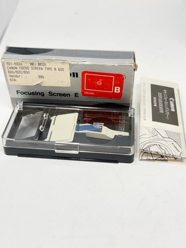Canon focus screen for eos - screen, e