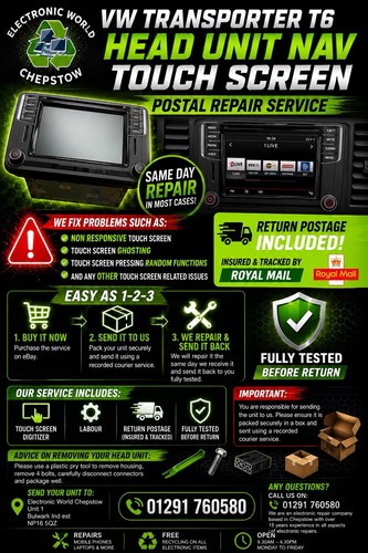 Transporter head unit - vw,