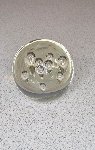 Lovely glass paperweight with