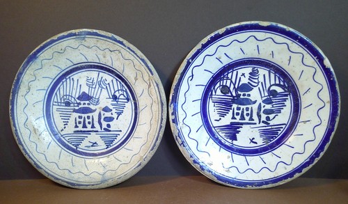 Antique english blue - antique, and