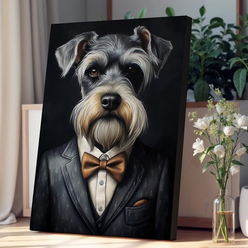 Schnauzer suit canvas - in,