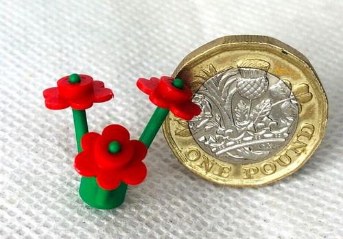 Lego flowers red - flowers,