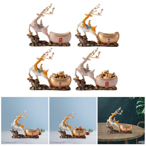 Reindeer figurine with storage - reindeer,