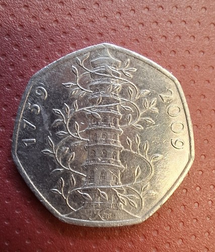 Kew gardens 50p 2009 - uk, loose