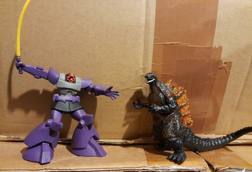 Godzilla gundam anime manga - godzilla,