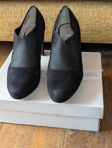 Clarks kendra mix - black, suede