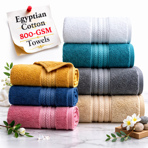 Luxury 800gsm towel set 100 - 800gsm, 100%