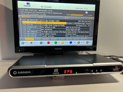 Freesat recorder sagem - freesat, hd