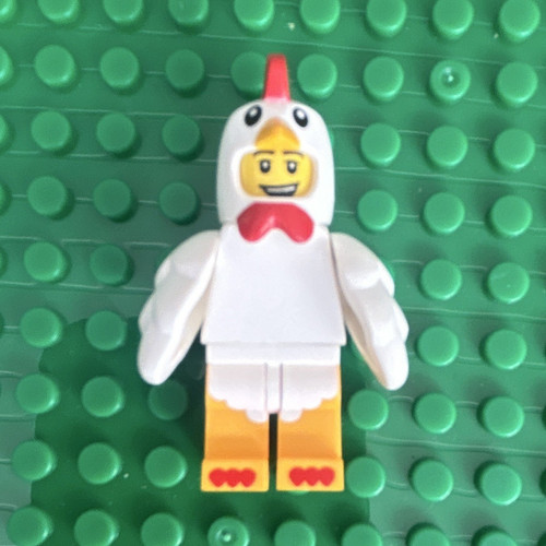 Lego chicken costume - lego,