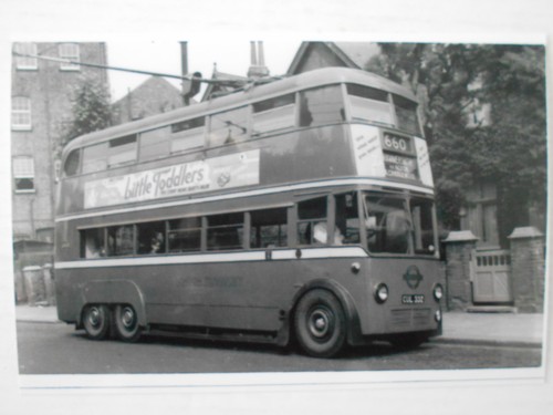 London transport trolleybus - trolleybus,