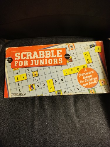 Scrabble for juniors vintage - scrabble,