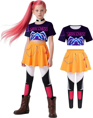 Girls demon pop singer - singer, costume