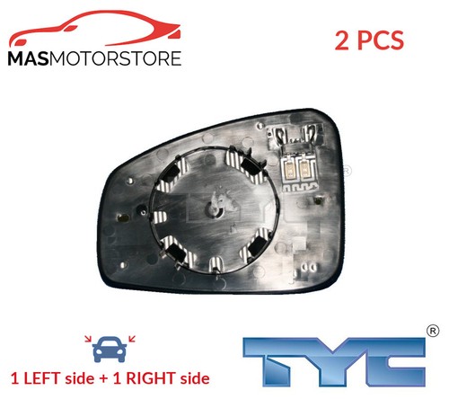 Rear view mirror glass pair - view,