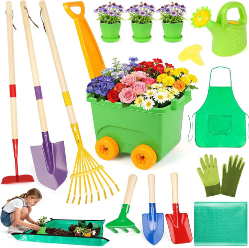 Kids gardening set outdoor - gardening,
