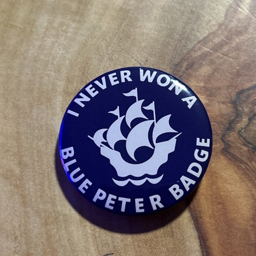 Blue peter badge - peter, bbc