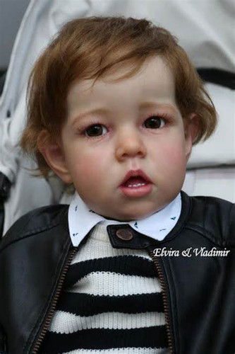 Reborn doll 28in toddler - reborn, vinyl