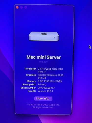 Mac mini mid - mac,