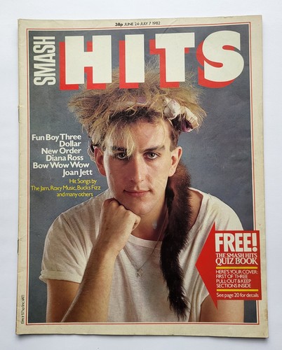 Smash hits magazine june - june, 24th