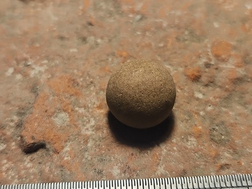 Roman clay marble - clay, gaming