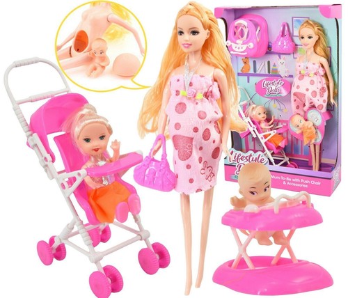 Bibi doll pregnant - doll, 11"