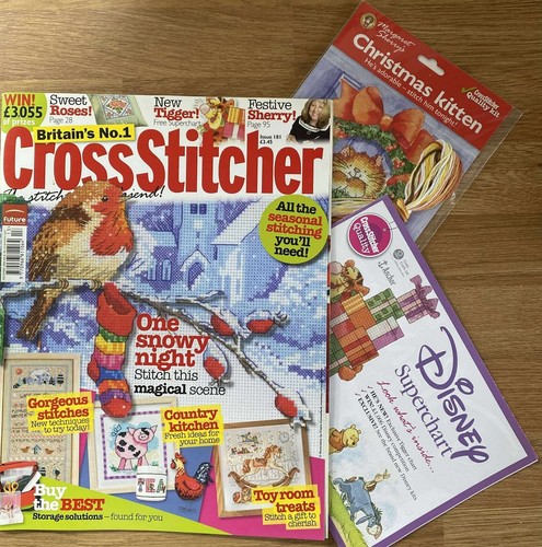 Cross stitcher magazine issue - cross,