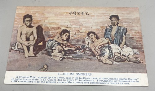 Chinese opium smokers - chinese,