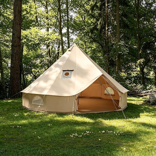Canvas bell tent - canvas, 5m/16.4ft