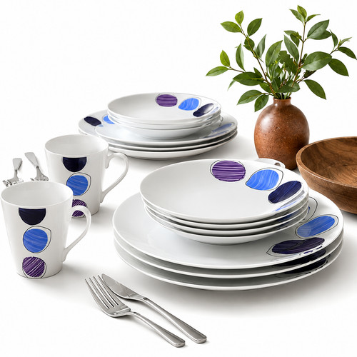 16pc dinner set bowl - bowl, porcelain