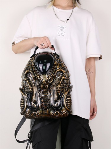 Giger style alien backpack - alien,