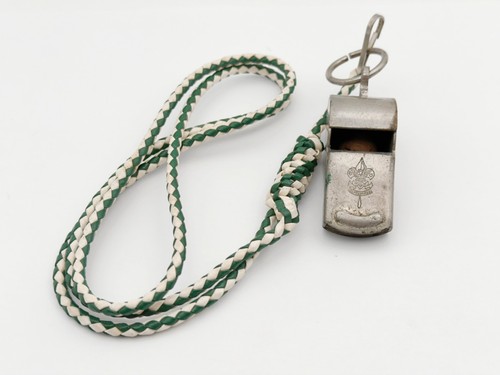 Vintage boy scout whistle be - scout, "be