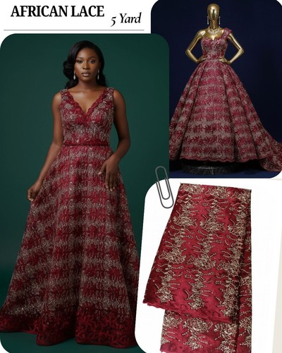 African net lace fabric - african,