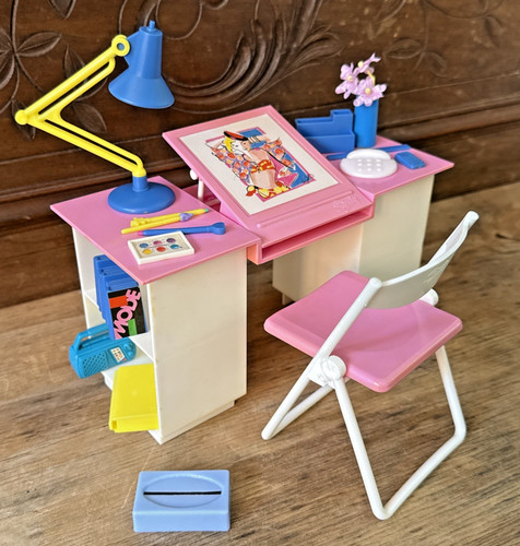 Vintage 1991 sindy desk - 1991,