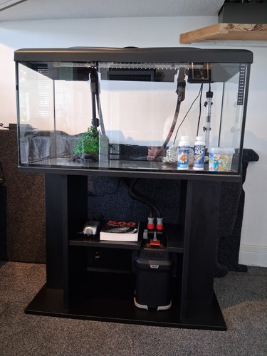 Gallon fish tank stand - &,