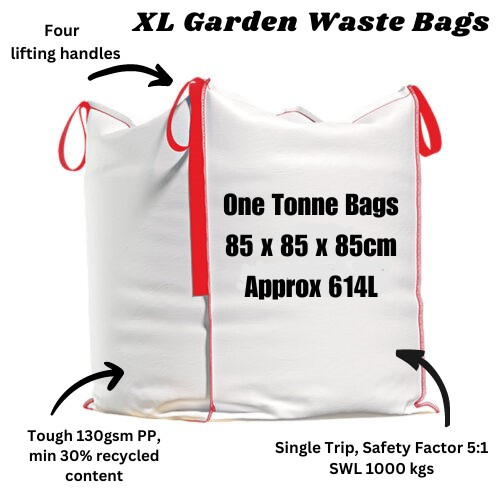Garden waste bag ton - bag,