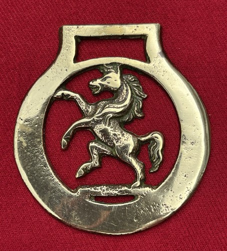 Pre owned horse brass - horse,