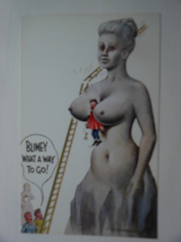 Vintage saucy seaside comic - saucy,