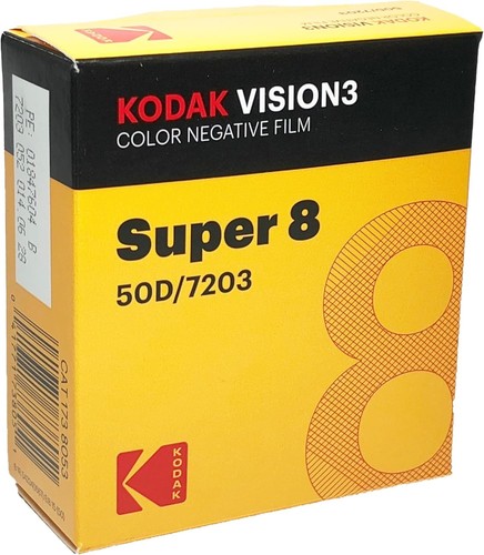 Kodak vision3 50d 7203 8mm - 50d,