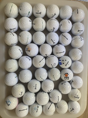 Srixon green used golf - used, balls