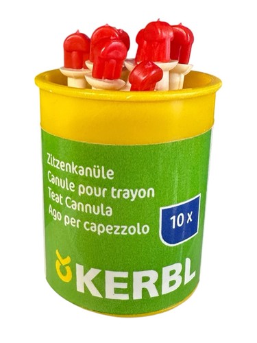 Teat cannula for - teat, cattle