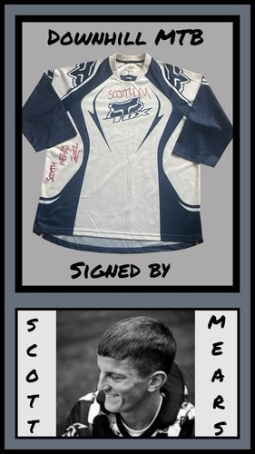 Scott mears signed downhill - scott,