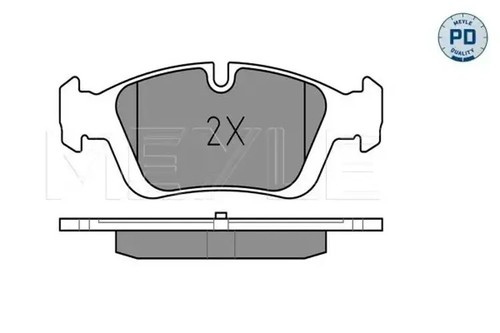 Brake pads front - brake, 232