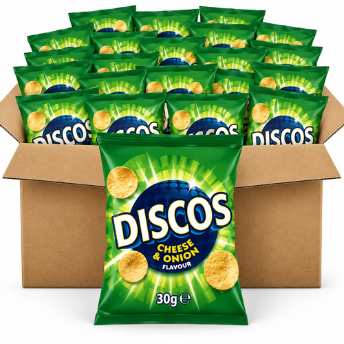 Discos cheese and - discos, onion