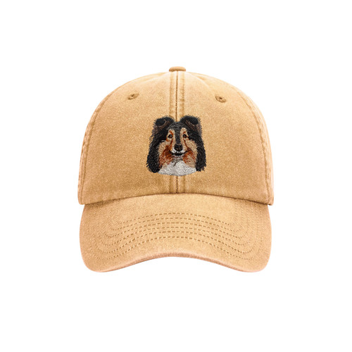 Shetland sheepdog embroidered - shetland,