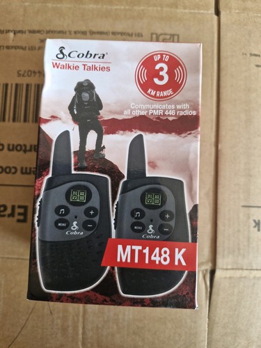 Cobra mt148k walkie - talkie, two