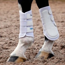 Air-Flux Brushing Boot White